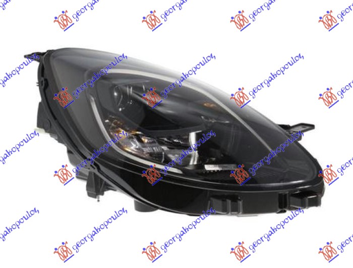 FAR LED (LED/PY21W) CRNI 21- (VALEO) FORD PUMA 2020- (J2K/CF7)
