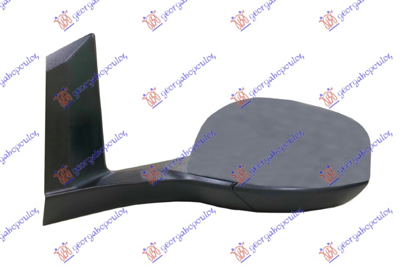 RETROVIZOR ELEKTRICNI SA GREJACEM PM (ELEKTRO-SKLOPIV) (MRTAV UGAO) (8 PIN) (ASFERICNO STAKLO) FORD TRANSIT/TOURNEO CONNECT 2013-2019 (C4A)