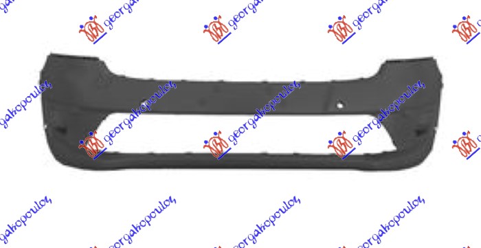 PREDNJI BRANIK MAT-CRNI (6 OTVORA ZA SENZOR) FORD TRANSIT/TOURNEO CONNECT 2019-2022
