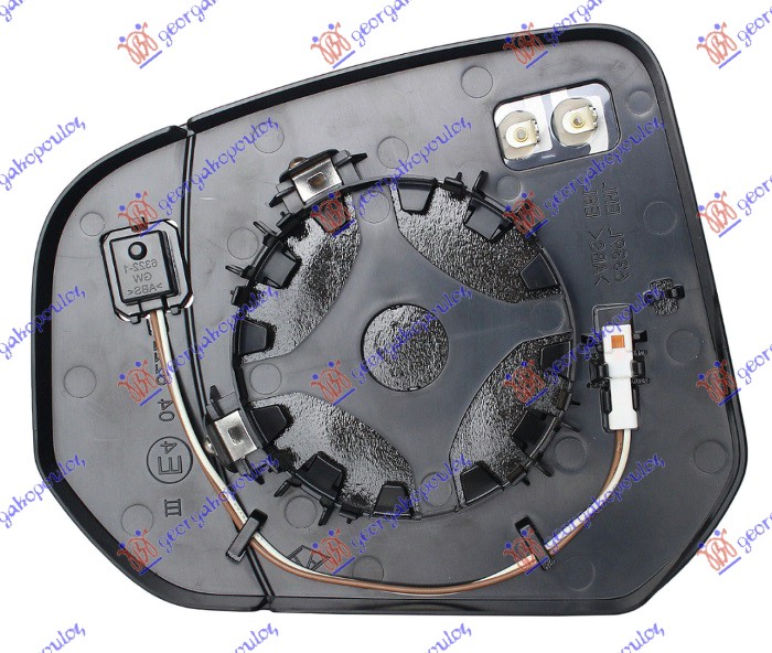 STAKLO RETROVIZORA SA GREJACEM (MRTAV UGAO) (ASFERICNO) FORD TRANSIT/TOURNEO CONNECT 2019-2022