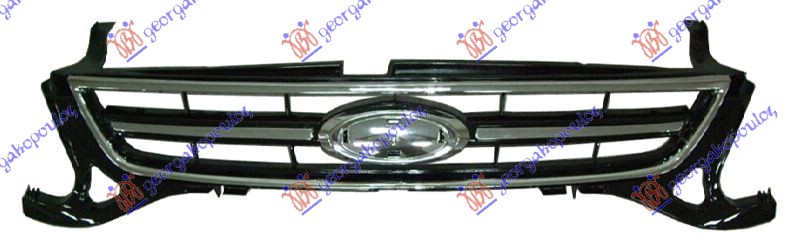 PVC MASKA CRNA/HROM (HROM OKVIR) FORD MONDEO 2011-2014 (BA7)