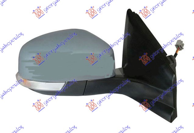 RETROVIZOR ELEKTRICNI SA GREJACEM PM (MIGAVAC) (A KVALITET) (ASFERICNO STAKLO) FORD MONDEO 2011-2014 (BA7)