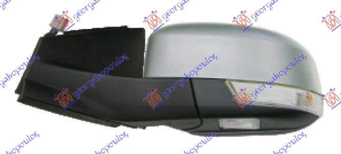 RETROVIZOR ELEKTRICNI SA GREJACEM PM (ELEKTRO-SKLOPIV) (MIGAVAC) (SVETLO) (A KVALITET) (ASFERICNO STAKLO) FORD MONDEO 2011-2014 (BA7)