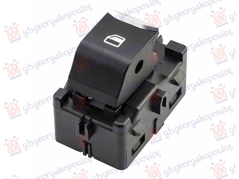 PREKIDAC U PREDNJIM/ZADNJIM VRATIMA CRNI/HROM (5 PIN) FORD MONDEO 2014-2019 (CD/CE/CF)