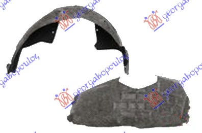 ZADNJE POTKRILO PLASTICNO 5 VRATA FORD FOCUS 2011-2014 (DH)
