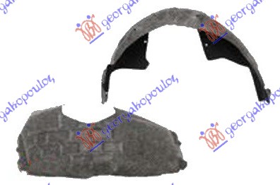 ZADNJE POTKRILO PLASTICNO 5 VRATA FORD FOCUS 2011-2014 (DH)