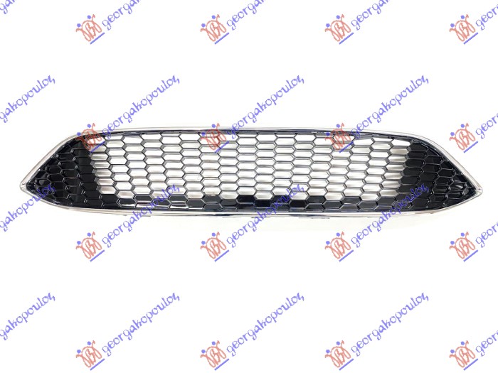 PVC MASKA (MREZA) (HROM OKVIR) (SPORT) FORD FOCUS 2014-2018 (DH)