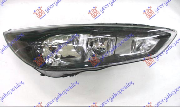 FAR ELEKTRICNI CRNI (H7/H15) SA MOTOROM (DEPO) FORD FOCUS 2014-2018 (DH)