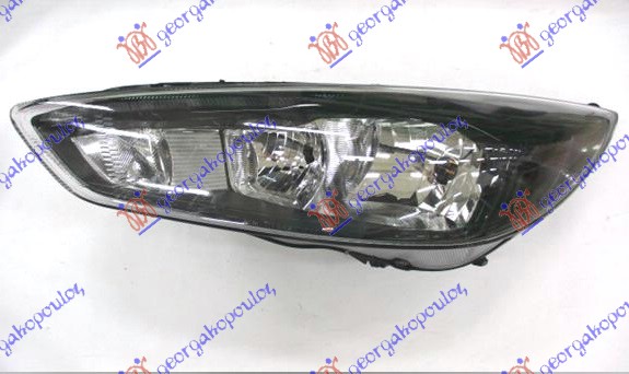 FAR ELEKTRICNI CRNI (H7/H15) SA MOTOROM (DEPO) FORD FOCUS 2014-2018 (DH)