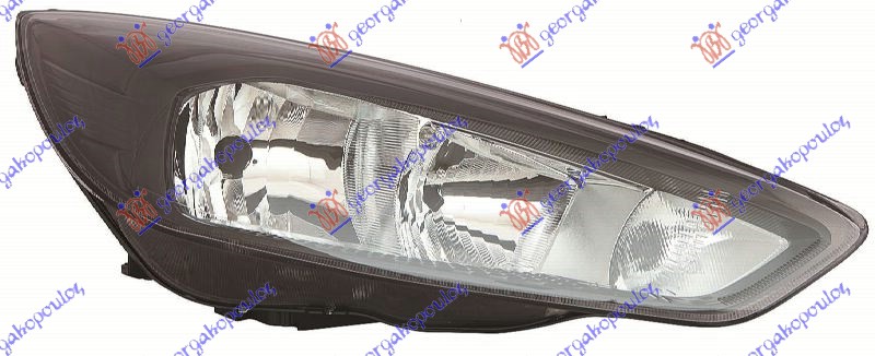 FAR ELEKTRICNI CRNI (H7/H1) (DEPO) FORD FOCUS 2014-2018 (DH)
