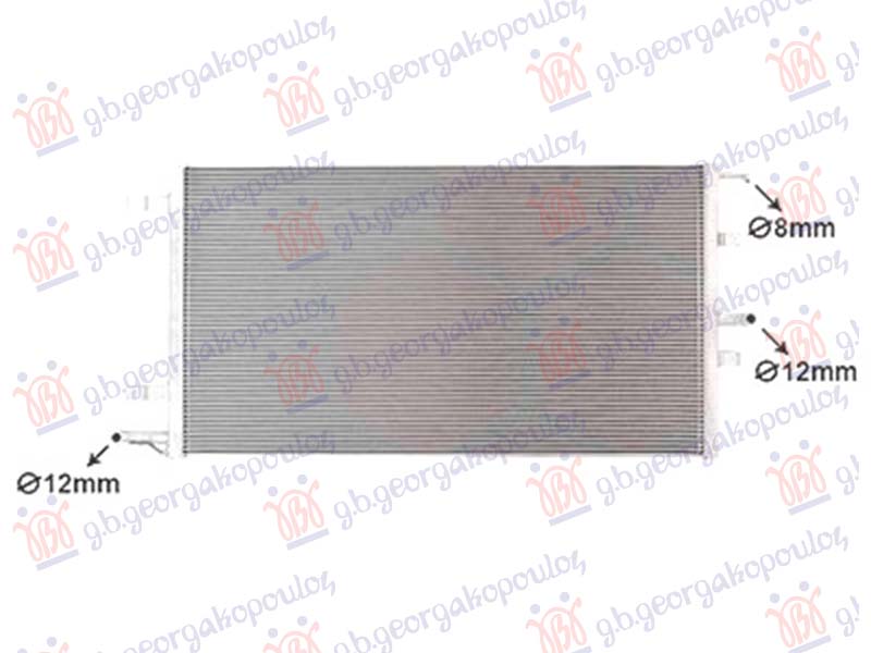HLADNJKA MOTORA DODATNI 2.0 BENZIN (675x375) FORD FOCUS 2018-2022 (HN/HM)