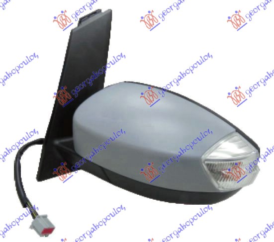 RETROVIZOR ELEKTRICNI SA GREJACEM PM (MIGAVAC) (ASFERICNO STAKLO) FORD C-MAX II 2010-2014 (DXA/CB7/DXA/CEU)