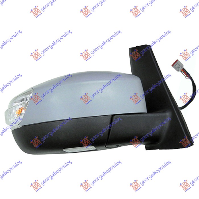 RETROVIZOR ELEK. SA GREJ. PM (GRAND) (ELEKTRO-SKLOPIV) (MIG) (SVETLO) (MRTAV UGAO) (SENZOR) (12 PIN) (KONVEKSNO STAKLO) FORD C-MAX II 2010-2014 (DXA/CB7/DXA/CEU)