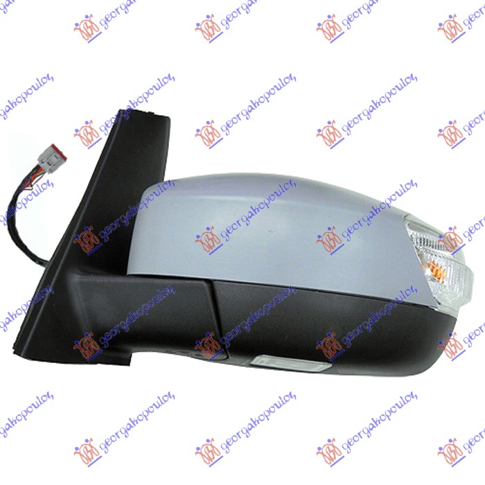 RETROVIZOR ELEKTRICNI SA GREJ. PM (GRAND) (ELEKTRO-SKLOPIV) (MIGAVAC) (SVETLO) (MRTAV UGAO) (10 PIN) (ASFERICNO STAKLO) FORD C-MAX II 2010-2014 (DXA/CB7/DXA/CEU)
