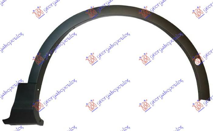 RUB PLASTICNI PREDNJEG BLATOBRANA (PDC) FORD KUGA 2013-2016 (DM2)