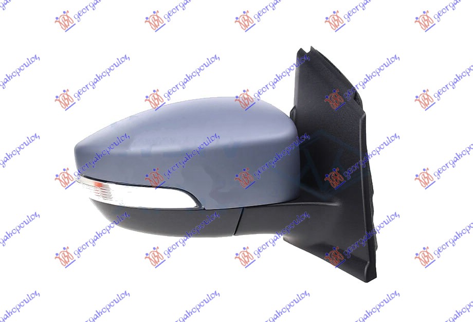 RETROVIZOR ELEKTRICNI SA GREJACEM PM (ELEKTRO-SKLOPIV) (MIGAVAC) (SVETLO) (MRTAV UGAO) (ASFERICNO STAKLO) FORD KUGA 2016-2020 (CBS)