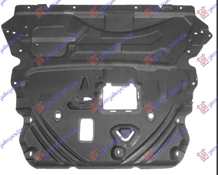 ZASTITA MOTORA PREDNJA PLASTICNA (AUTOMATSKI MENJAC) FORD KUGA 2020-2024 (DFK)
