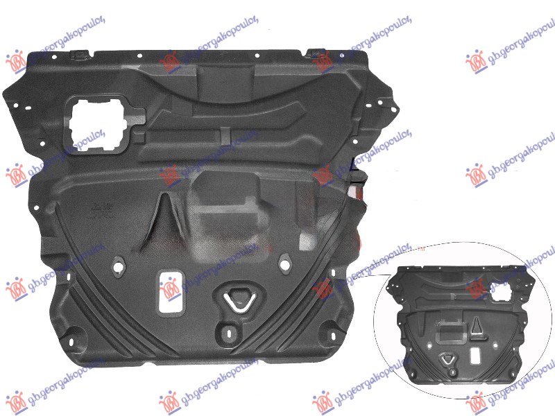 ZASTITA MOTORA PREDNJA PLASTICNA FORD KUGA 2020-2024 (DFK)