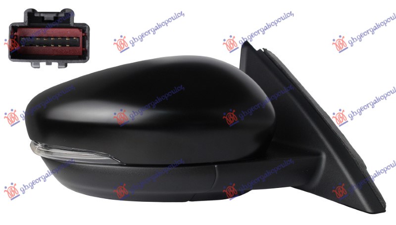 RETROVIZOR ELEKTRICNI SA GREJ. PM (ELEKTRO-SKLOPIV) (MEMORIJA) (MIGAVAC) (SVETLO) (13 PIN) (A KVAL) (KONVEKSNO STAKLO) FORD KUGA 2020-2024 (DFK)