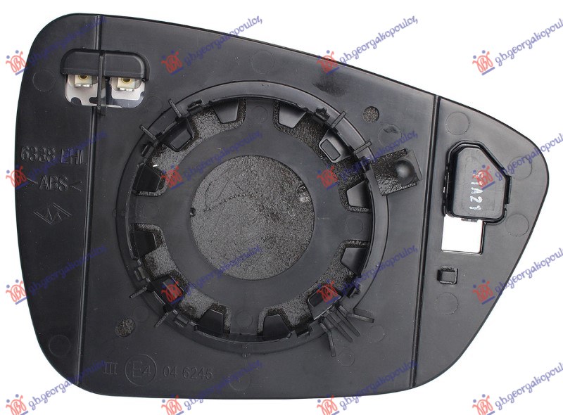 STAKLO RETROVIZORA SA GREJACEM (MRTAV UGAO) (KONVEKSNO) FORD KUGA 2020-2024 (DFK)
