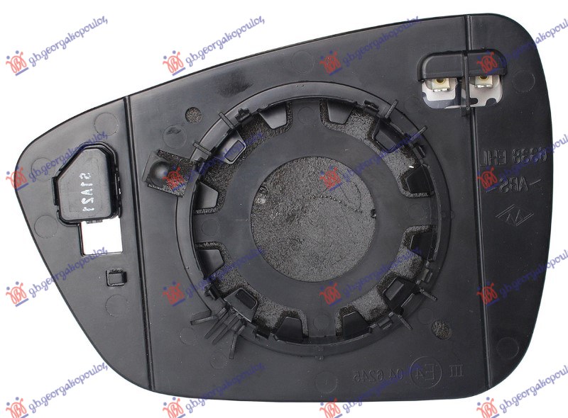 STAKLO RETROVIZORA SA GREJACEM (MRTAV UGAO) (KONVEKSNO) FORD KUGA 2020-2024 (DFK)