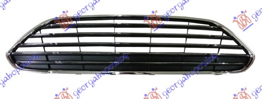 PVC MASKA HROM/CRNA (HROM OKVIR) FORD FIESTA 2013-2017 (JD)