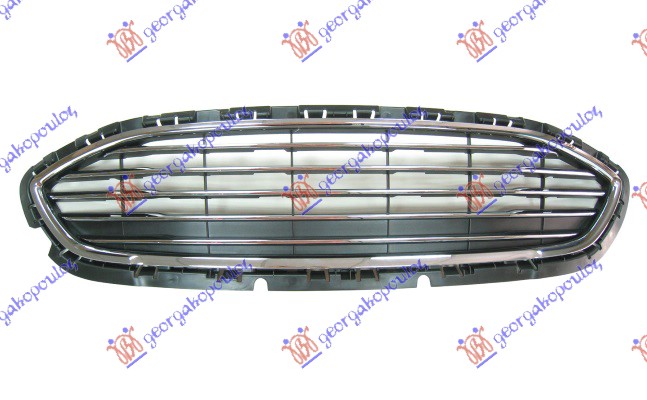 PVC MASKA HROM/CRNA (HROM OKVIR) BENZIN -2021 FORD FIESTA 2017- (HJ/HF)