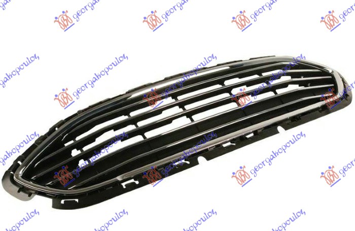 PVC MASKA HROM/CRNA (HROM OKVIR) DIZEL -2021 FORD FIESTA 2017- (HJ/HF)