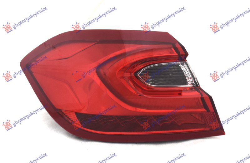 STOP LAMPA SPOLJASNJA LED (TYC) FORD FIESTA 2017- (HJ/HF)