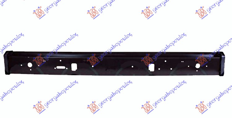 ZADNJI BRANIK METAL (OTVORENA KAROSERIJA) ZA STARI TIP STOP SVETALA - KOCKASTA SVETLA FORD TRANSIT 2013-2019 (F3/FCD/FDD/FAD/FED)