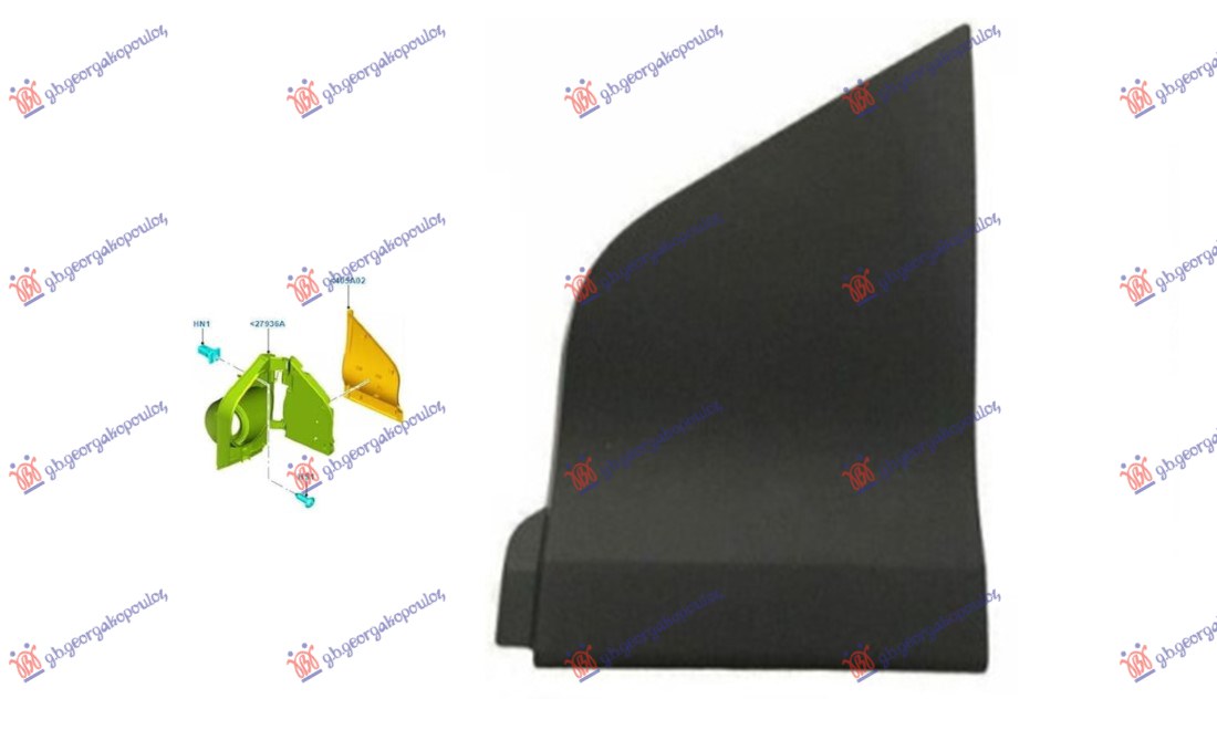 POKLOPAC REZERVOARA FORD TRANSIT 2013-2019 (F3/FCD/FDD/FAD/FED)