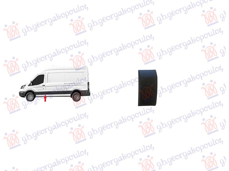 LAJSNA STUBA PREDNJIH VRATA (POKLOPAC REZERVOARA) FORD TRANSIT 2013-2019 (F3/FCD/FDD/FAD/FED)