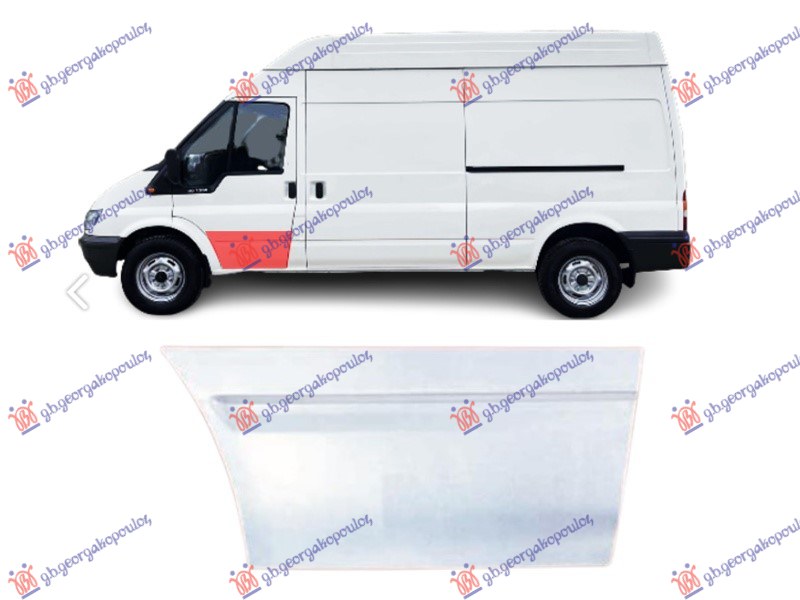 OPLATA PREDNJIH VRATA DONJA FORD TRANSIT/TOURNEO CUSTOM 2018-2023 (FY/FZ/F3)