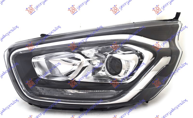 FAR ELEKTRICNI (H7/H1) SA LED DNEVNIM SVETLOM (TYC) FORD TRANSIT/TOURNEO CUSTOM 18-