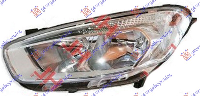 FAR ELEKTRICNI HROM -2018 (ORIGINALNI) FORD TRANSIT/TOURNEO COURIER 2013-2023