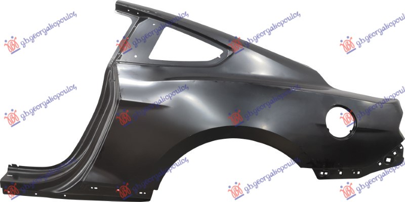 ZADNJI BLATOBRAN (COUPE) FORD MUSTANG 2015-2018 (CZG/S550)