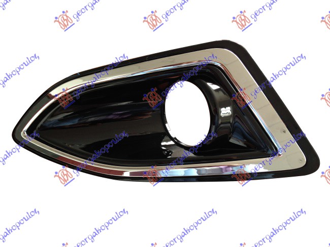 RESETKA PREDNJEG BRANIKA (SA MAGLENKOM) (HROM OKVIR) FORD EDGE 2015-2019 (CDQ)