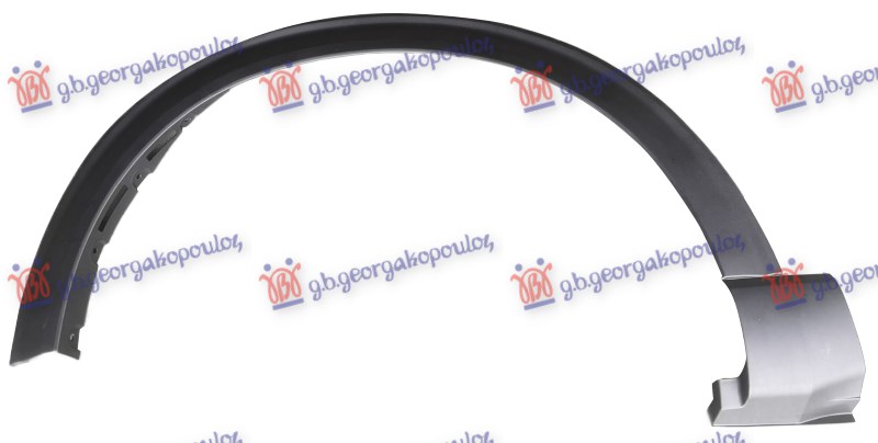 RUB PLASTICNI PREDNJEG BLATOBRANA CRNI FORD EXPLORER 2020-2024 (U6)
