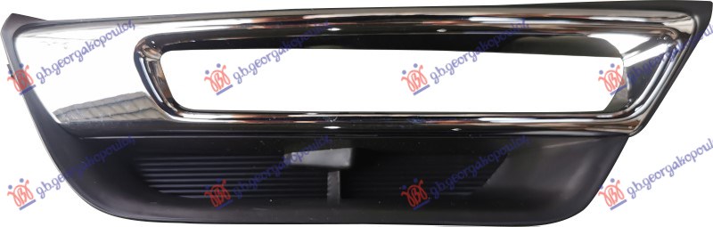 RESETKA PREDNJEG BRANIKA CRNA (HROM OKVIR) (LED DNEVNO SVETLO) HONDA CR-V 2017-2023 (RW/RT)
