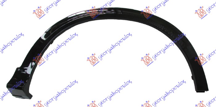 RUB PLASTICNI ZADNJEG BLATOBRANA SJAJ-CRNI (SPORT) HONDA HR-V 2019-2022 (RV)