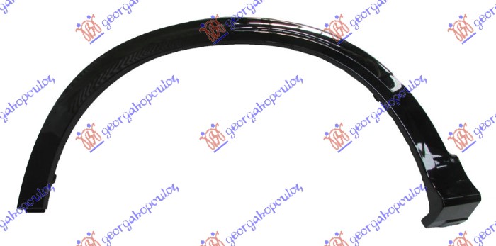 RUB PLASTICNI ZADNJEG BLATOBRANA SJAJ-CRNI (SPORT) HONDA HR-V 2019-2022 (RV)