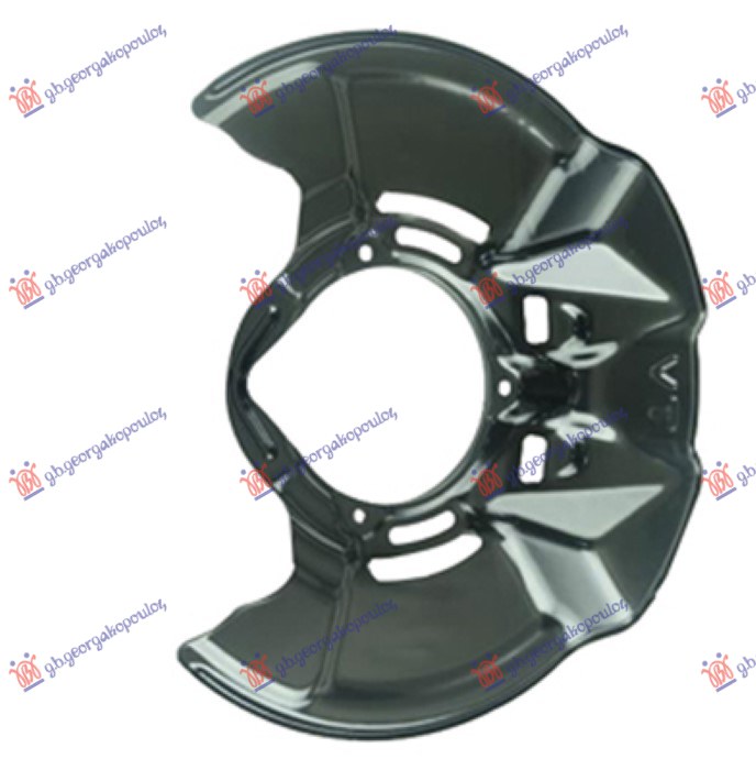 ZASTITA PREDNJEG KOCIONOG DISKA (PRECNIK ZASTITE 301/140mm) HONDA CIVIC H/B-L/B 2012-2016 (FK)