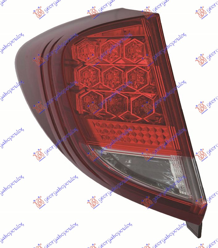 STOP LAMPA SPOLJASNJA (LED) 2014- (DEPO) HONDA CIVIC H/B-L/B 2012-2016 (FK)