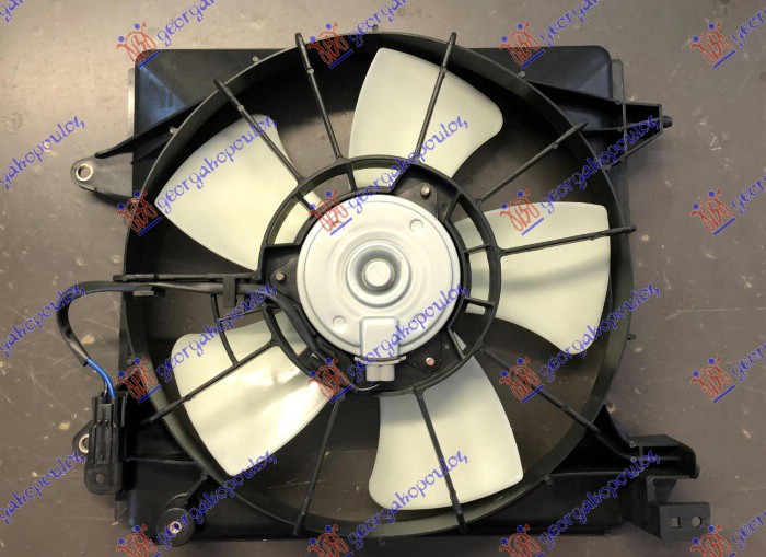 VENTILATOR KOMPLET (BENZIN) (320mm) (2 PIN) HONDA CIVIC H/B-L/B 2012-2016 (FK)