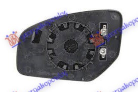 STAKLO RETROVIZORA SA GREJACEM (KONVEKSNO) HONDA CIVIC H/B-L/B 2012-2016 (FK)