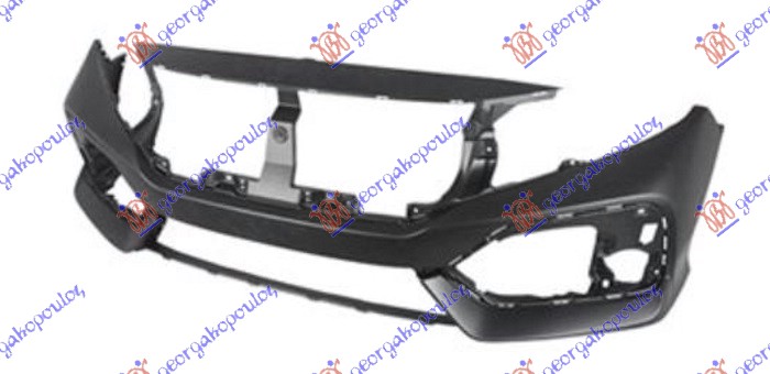 PREDNJI BRANIK PM (SA/BEZ PRSKALICA) (A KVALITET) HONDA CIVIC H/B 2016-2022 (FC/FK)