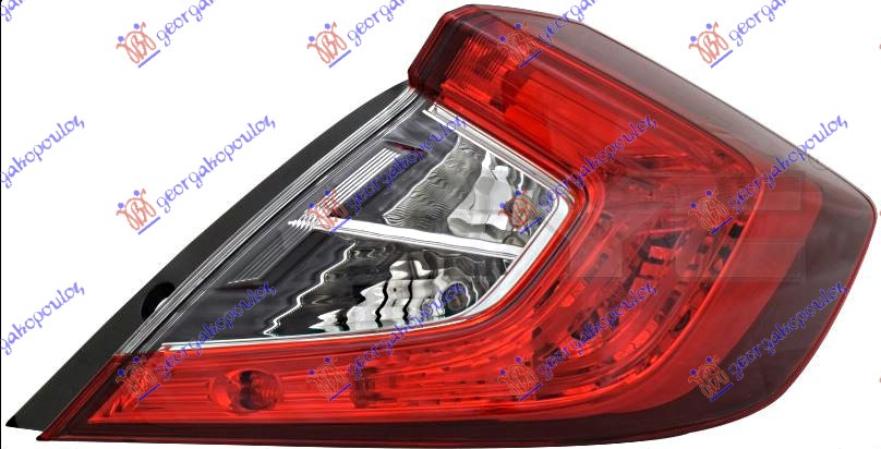 STOP LAMPA SPOLJASNJA (DEPO) HONDA CIVIC H/B 2016-2022 (FC/FK)