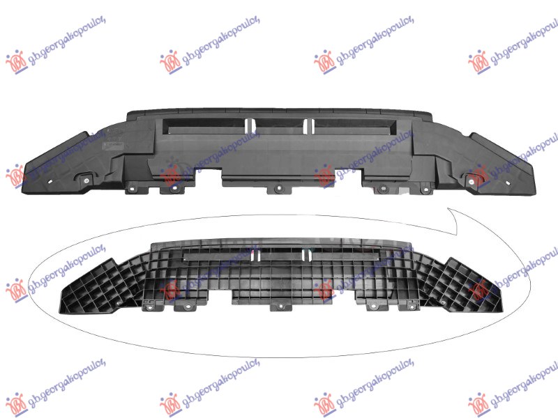 ZASTITA MOTORA ISPOD BRANIKA PLASTICNA HONDA CIVIC H/B 2022- (FL)