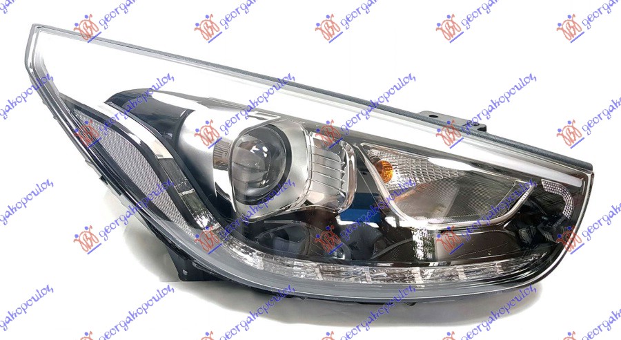 FAR ELEKTRICNI SA LED DNEVNIM SVETLOM (DEPO) HYUNDAI iX35/TUCSON 2010-2015 (LM/EL/ELH)