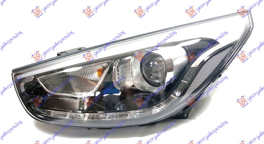 FAR ELEKTRICNI SA LED DNEVNIM SVETLOM (DEPO) HYUNDAI iX35/TUCSON 2010-2015 (LM/EL/ELH)